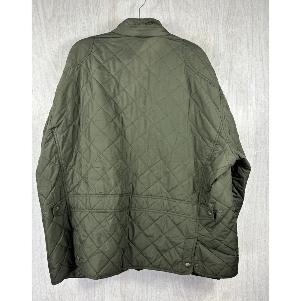 Polo‎ Ralph Lauren Quilted Hunting Jacket Olive Field Coat Heritage 3XB